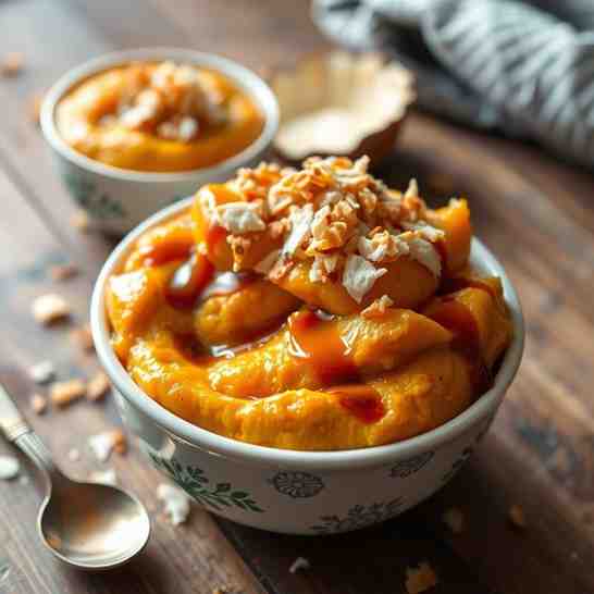 Sweet Potato Pudding Recipe - Easy Coconut Brown Sugar